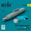 RESKIT RS32-0486 SUU-23 20mm gun pod (close gun bay) for British Phantom (RAF & RN) (1 pcs) (3D Printed) 1/32